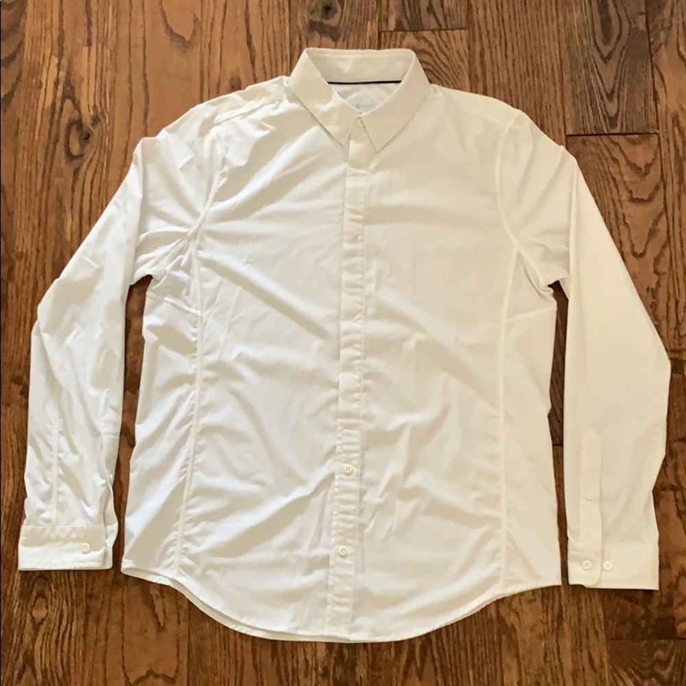 Large Lululemon Men’s White Dress Shirt